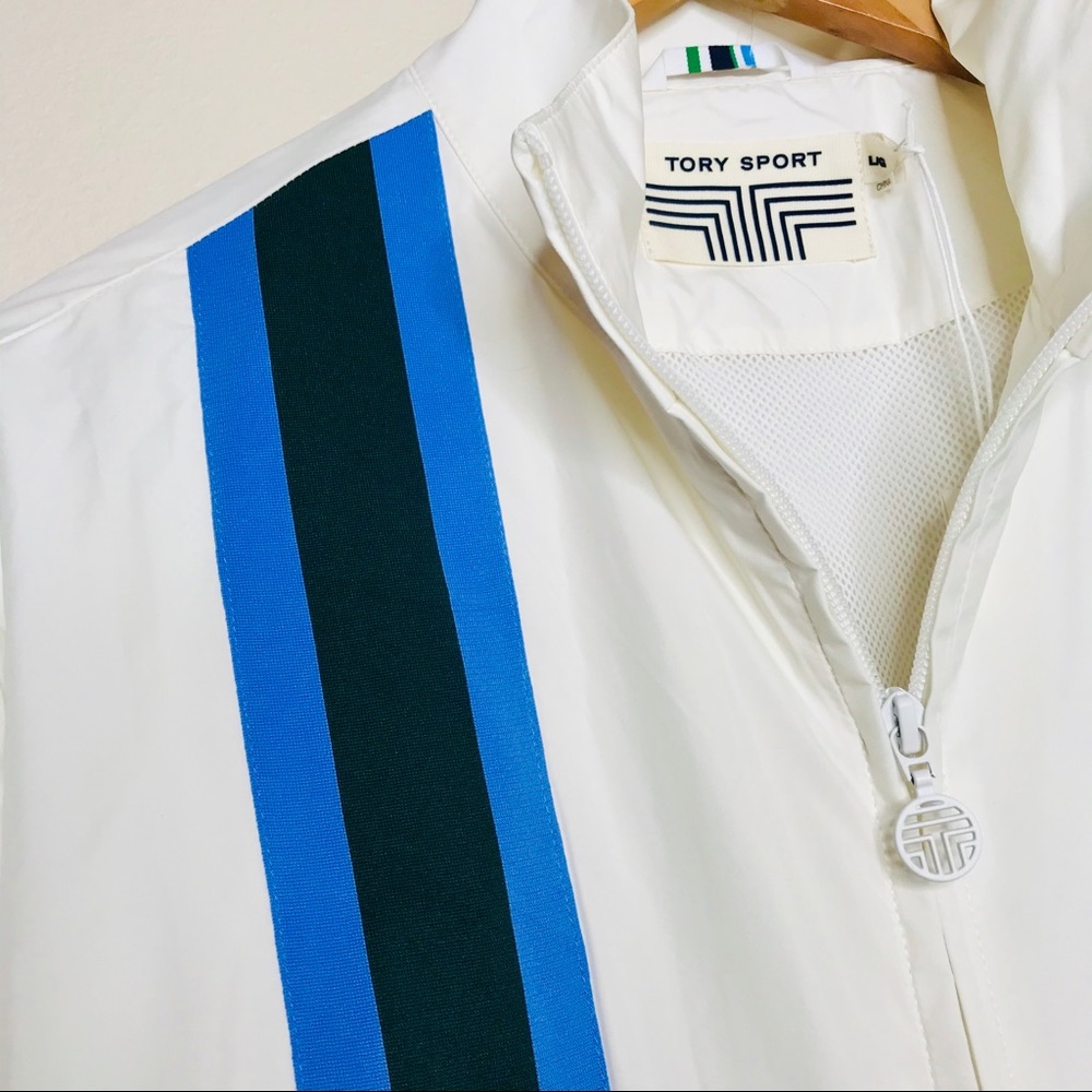 Tory Burch Tory Sport Full Zip Golf Wind Jacket - Picture 3 of 16